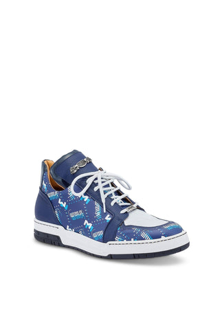 Mauri 8440 Crown Exotic Crocodile Skin / Nappa / Patent Leather Sneakers (MA5450)-AmbrogioShoes
