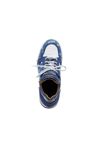 Mauri 8440 Crown Exotic Crocodile Skin / Nappa / Patent Sneakers (MA5450)