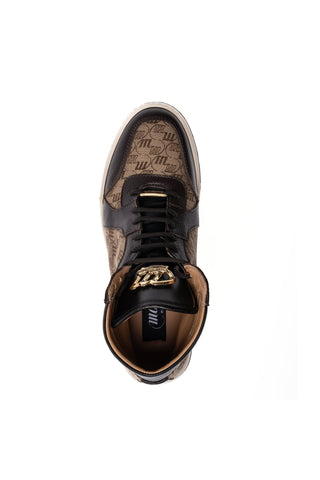 Mauri 8466/1 Vision Nappa / Fabric / Time Leather High-Top Sneaker (MA5681)