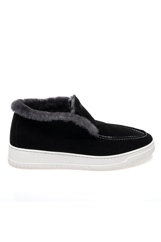 Mauri 8475 Chili Suede & Shearling Slip-On Sneaker (MA5681)