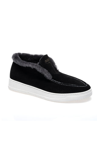 Mauri 8475 Chili Suede & Shearling Slip-On Sneaker (MA5681)