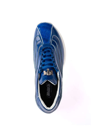 Mauri 8479 Crocodile & Leather Sneaker - Special Order-AmbrogioShoes