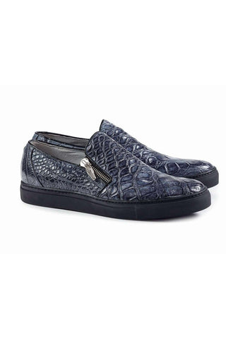 Mauri 8508 Grey Body Alligator Sneakers (MA4609)