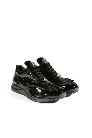 Mauri 8514 Blunt Hornback & Embossed Patent Sneakers (MA5332)