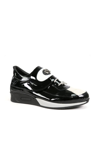 Mauri 8575 Rouge Crocodile / Patent Sneakers