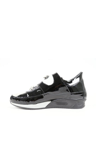 Mauri 8575 Rouge Crocodile / Patent Sneakers