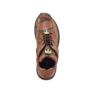 Mauri 8596 Snake Eyes Exotic Python Sneakers (MA5366)-AmbrogioShoes
