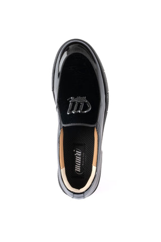 Mauri 8600/8 Patent & Velvet Sneaker
