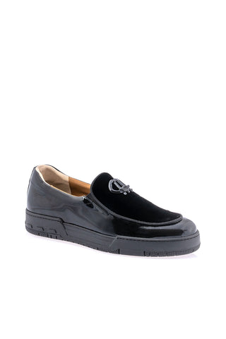 Mauri 8600/8 Patent & Velvet Sneaker - Special Order