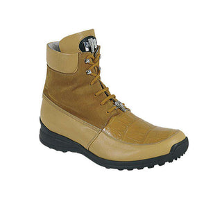 Mauri 8790 Exotic Crocodile / Suede / Nappa Leather Boot (MA4709)(Made to Order)-AmbrogioShoes