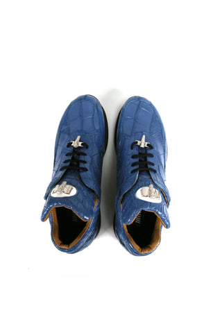 Mauri 8900/2 Bloodshed Alligator Skin Sneakers (MA5421)