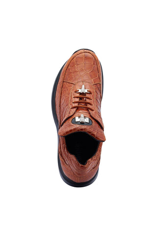 Mauri 8900/2 Bloodshed Alligator Skin Sneakers (MA5421)