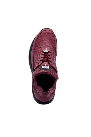 Mauri 8900/2 Bloodshed Alligator Sneaker