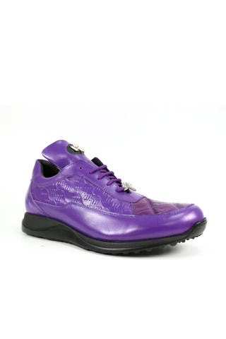 Mauri 8900/2 Bubble Crocodile / Nappa Embossed Sneakers