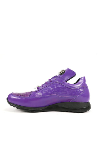 Mauri 8900/2 Bubble Crocodile / Nappa Embossed Sneakers