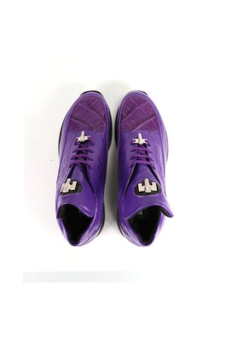 Mauri 8900/2 Bubble Crocodile / Nappa Embossed Sneakers