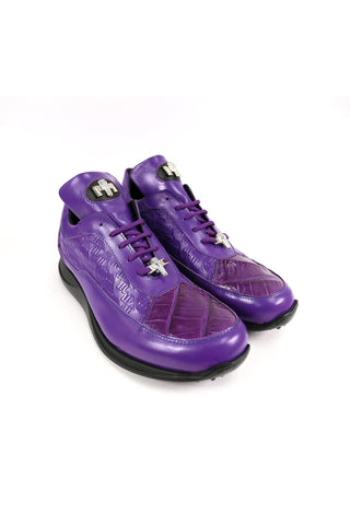 Mauri 8900/2 Bubble Crocodile / Nappa Embossed Sneakers