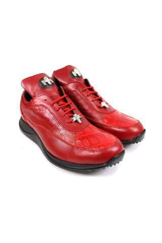 Mauri 8900/2 Bubble Crocodile / Nappa Embossed Sneakers