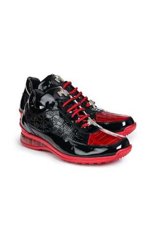 Mauri 8900/2 Bubble Crocodile / Patent Sneaker
