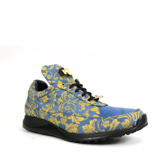 Mauri 8900/2 Crocodile & Gobelins Sneakers (Made to Order)-AmbrogioShoes