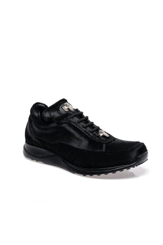 Mauri 8900/2 Pony & Calf-Skin Leather Sneaker (MA5677)-AmbrogioShoes