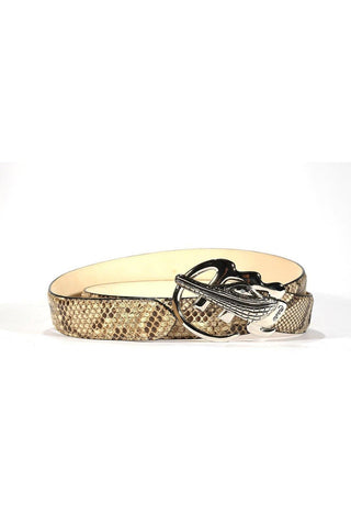 Mauri AB6 Men's Snake Skin Belt (MAB1023)