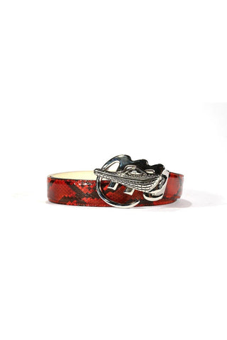Mauri AB6 Men's Snake Skin Belt (MAB1023)