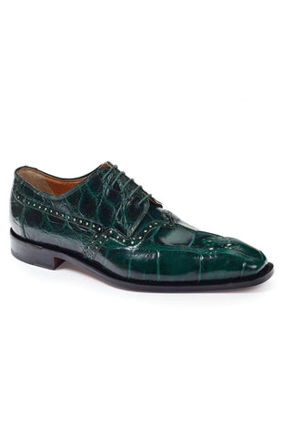 Mauri Alligator Hunter Green Oxfords Art 4860 (MA4652)