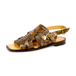 Mauri Antigua 5197 Exotic Ostrich Leg Sandal (MA5668)-AmbrogioShoes