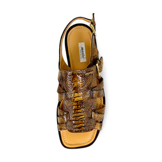 Mauri Antigua 5197 Exotic Ostrich Leg Sandal (MA5668)-AmbrogioShoes