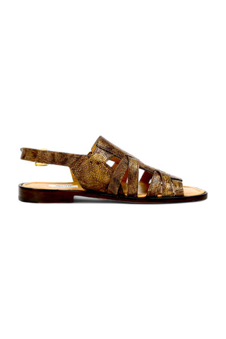 Mauri Antigua Ostrich Leg Sandal