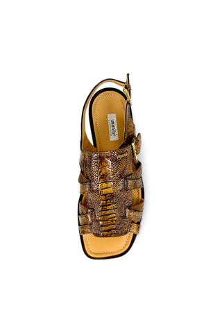 Mauri Antigua Ostrich Leg Sandals