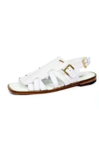 Mauri Antigua Ostrich Leg Sandals