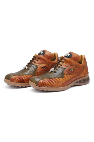 Mauri Apocalypse Crocodile & Ostrich Sneaker