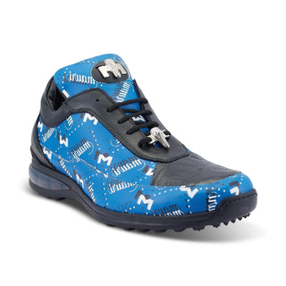 Mauri Baller 8900/2 Exotic Crocodile Skin & Calf-Skin Leather Sneakers (MA5506)-AmbrogioShoes