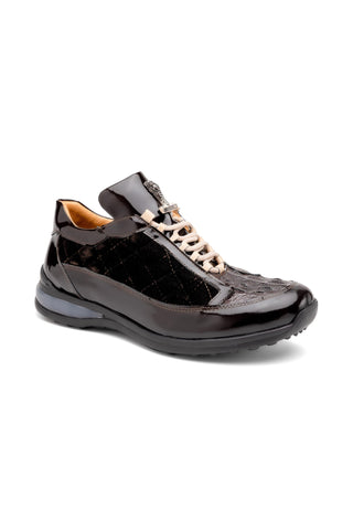 Mauri Beats 8415-1 Hornback Crown / Velvet / Patent Sneakers (MA5577)