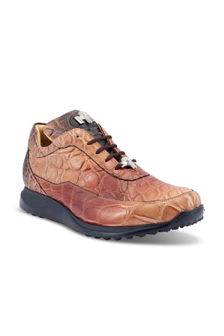 Mauri Bloodshed 8900/2 Exotic Alligator Skin Sneakers (MA5483)(Made to Order)-AmbrogioShoes