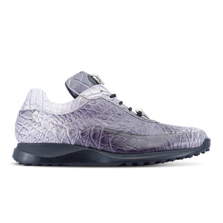 Mauri Bloodshed 8900/2 Men's Shoes Exotic Alligator Skin Sneakers (MA5483)-AmbrogioShoes