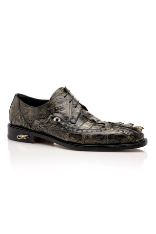 Mauri Borsieri 4717/3 Exotic Crocodile / Hornback Derby (MA5636)-AmbrogioShoes