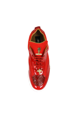 Mauri Breeze 8498 Crocodile / Fabric / Patent Casual Sneaker (MA5672)
