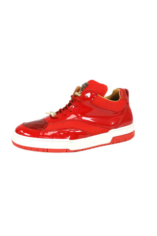 Mauri Breeze 8498 Exotic Crocodile / Fabric / Patent Casual Sneaker (MA5672)