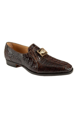 Mauri Brown Hornback Crocodile Loafers 4739-1 (MAO1021)