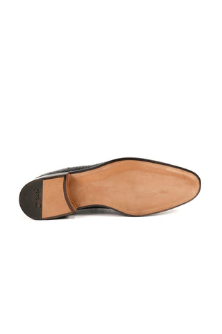 Mauri Brunelleschi Black Crocodile Oxfords (MA4628)
