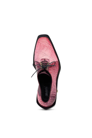 Mauri Candyman 4948/2 Ruby Red Combo Alligator Oxfords (MA5468)
