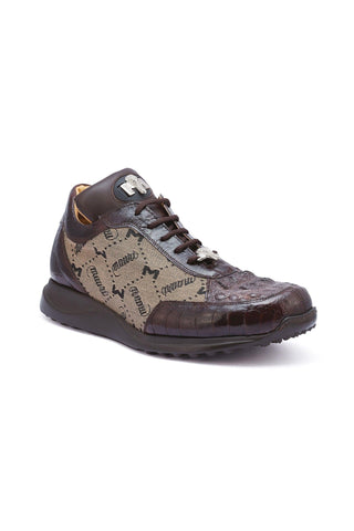 Mauri Carange 8741/2 Ostrich / Hornback Crown / Fabric Sneakers (MA5269)