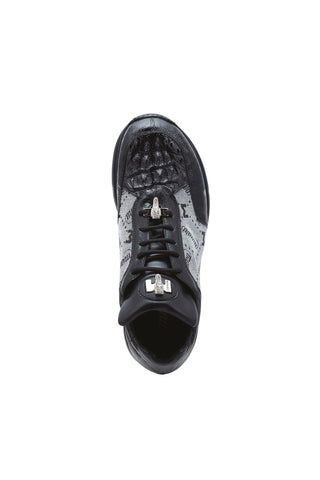 Mauri Carange 8741/2 Ostrich / Hornback Crown / Fabric Sneakers (MA5269)