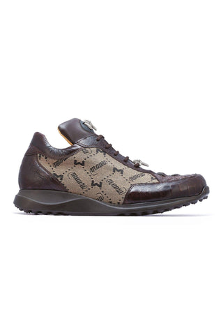Mauri Carange 8741/2 Ostrich / Hornback Crown / Fabric Sneakers (MA5269)