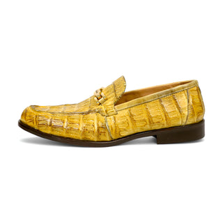 Mauri Chapel 1028/3 Exotic Hornback / Nappa Leather Horsebit Split-Toe Loafer (MA5655)-AmbrogioShoes