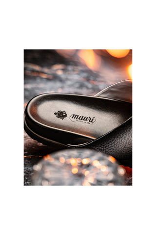 Mauri Coral 5134/6 Alligator Skin & Time Leather Slip-on Sandals (MA5608)