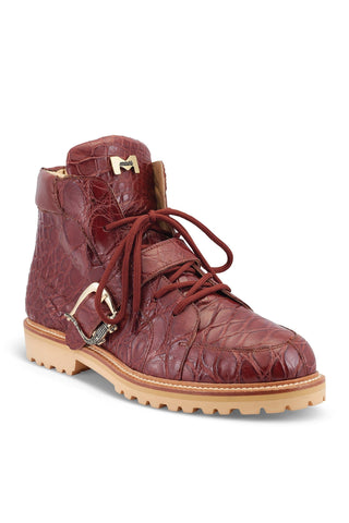 Mauri Corrupt 4994/1 Alligator Skin Chukka Boots (MA5481)